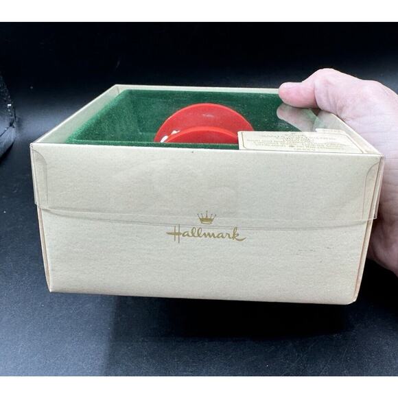 New Hallmark Keepsake 1983 Santa And Friends Carousel Ornament Original Box 29D - Picture 3 of 8